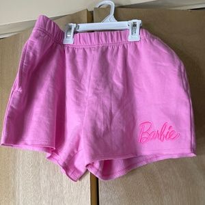 Brand new with tags Youth Girl’s Barbie sweat shorts